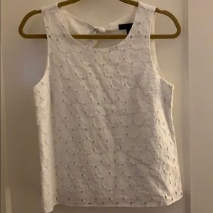 Banana Republic eyelet top